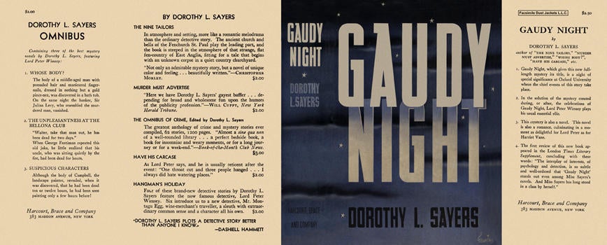 Item #2933 Gaudy Night. Dorothy L. Sayers