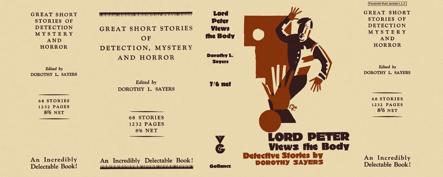 Item #2938 Lord Peter Views the Body. Dorothy L. Sayers.