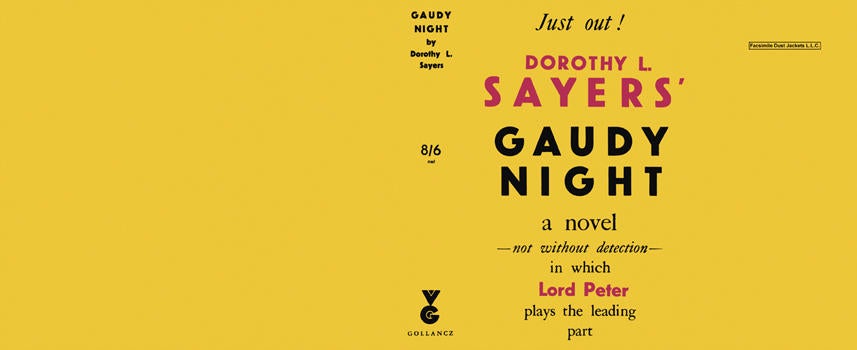 Item #29389 Gaudy Night. Dorothy L. Sayers