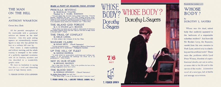 Item #2943 Whose Body? Dorothy L. Sayers.