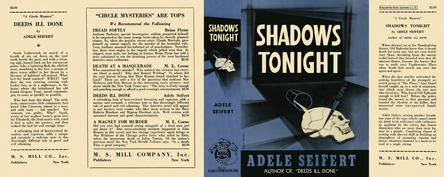 Item #2953 Shadows Tonight. Adele Seifert.