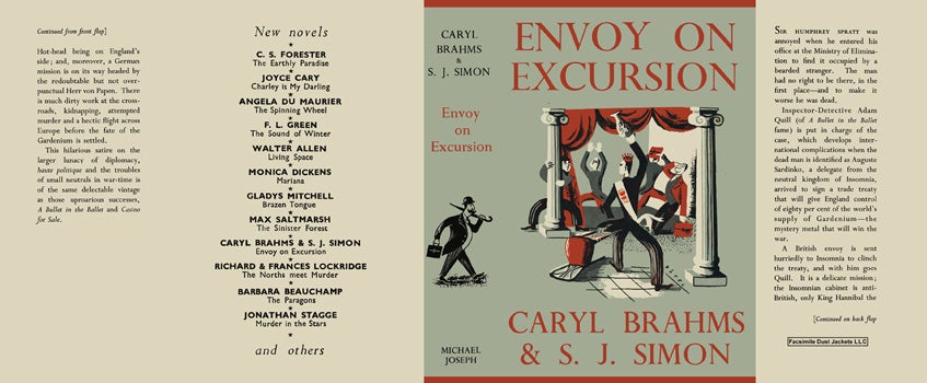 Item #29588 Envoy on Excursion. Caryl Brahms, S. J. Simon