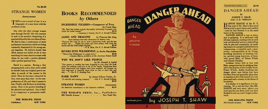 Item #2961 Danger Ahead. Joseph T. Shaw