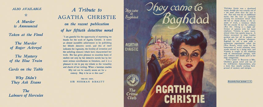Item #29615 They Came to Baghdad. Agatha Christie