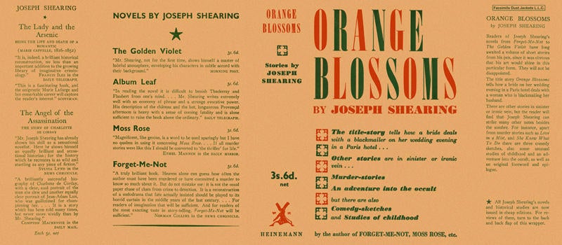 Item #2966 Orange Blossoms. Joseph Shearing.