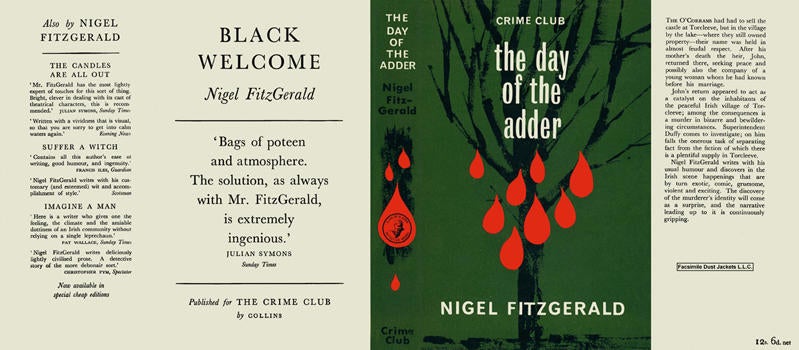 Item #29671 Day of the Adder, The. Nigel FitzGerald.
