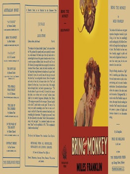 Bring the Monkey. Miles Franklin.