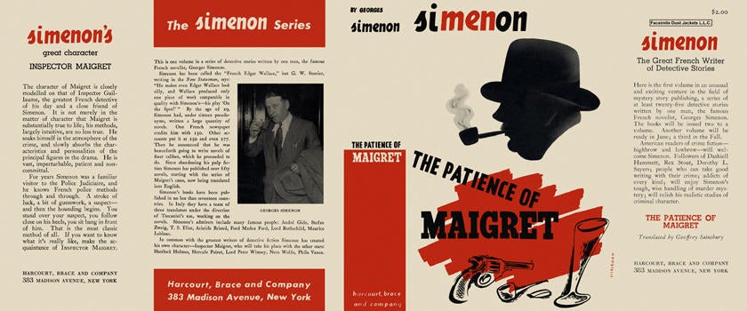 Item #2975 Patience of Maigret, The. Georges Simenon