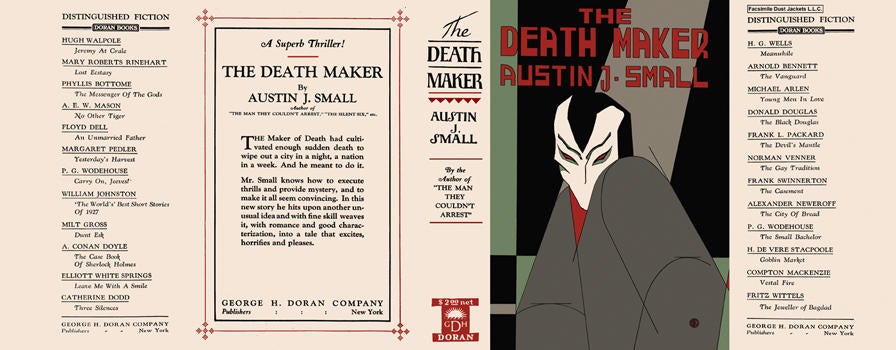 Item #2980 Death Maker, The. Austin J. Small.