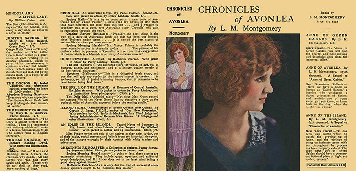 Item #29834 Chronicles of Avonlea. L. M. Montgomery