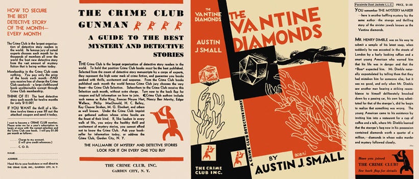 Item #2984 Vantine Diamonds, The. Austin J. Small