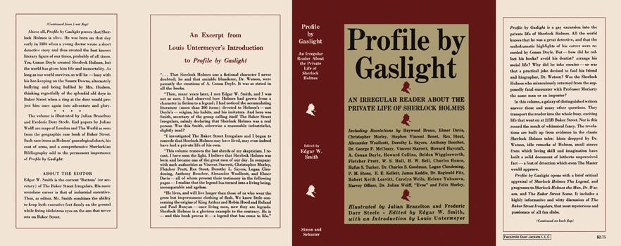 Item #2986 Profile by Gaslight. Edgar W. Smith, Anthology.