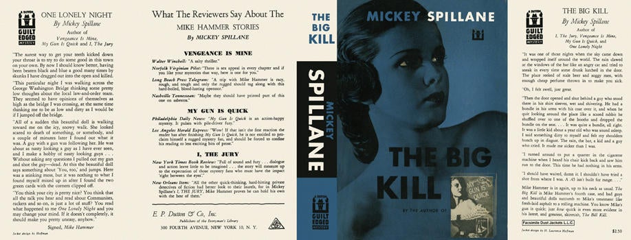 Item #3000 Big Kill, The. Mickey Spillane