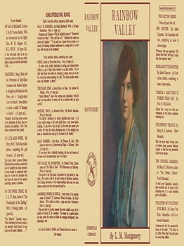 Rainbow Valley. L. M. Montgomery.