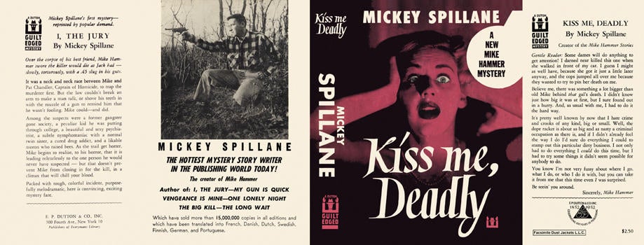 Item #3004 Kiss Me, Deadly. Mickey Spillane