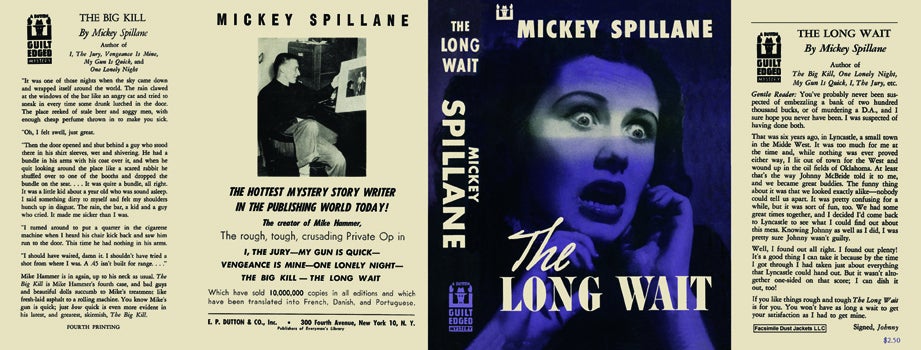 Item #3005 Long Wait, The. Mickey Spillane.