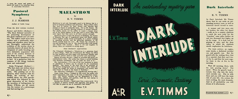 Item #30095 Dark Interlude. E. V. Timms