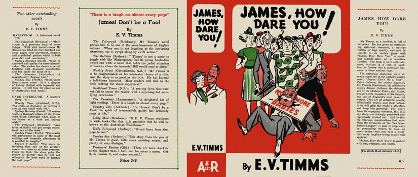 Item #30098 James, How Dare You! E. V. Timms.