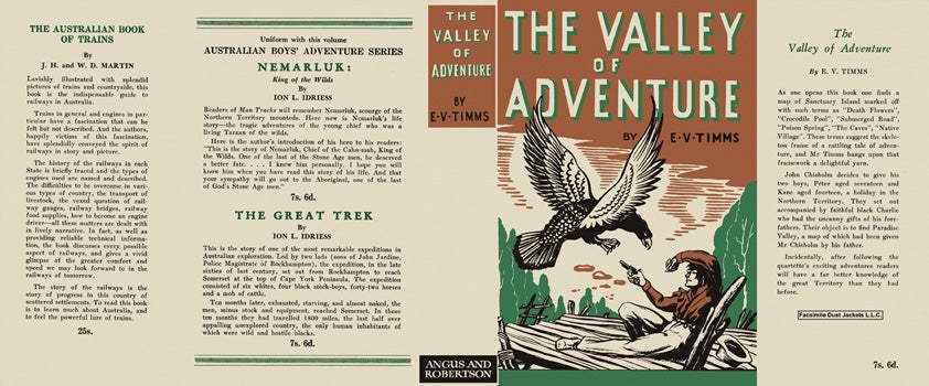 Item #30105 Valley of Adventure, The. E. V. Timms.