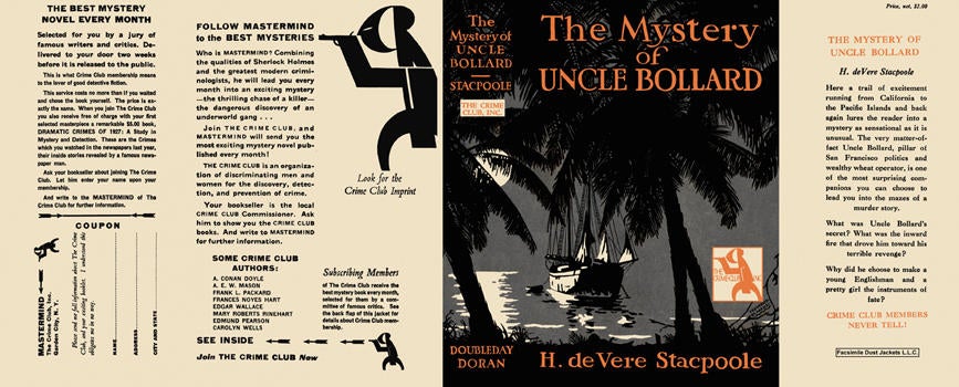 Item #3012 Mystery of Uncle Bollard, The. H. de Vere Stacpoole.