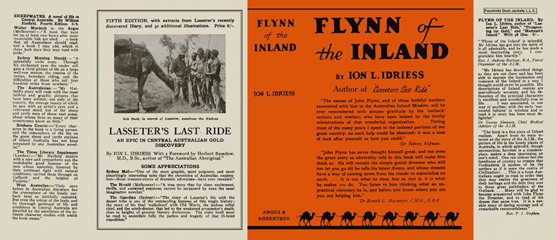 Item #30145 Flynn of the Inland. Ion L. Idriess