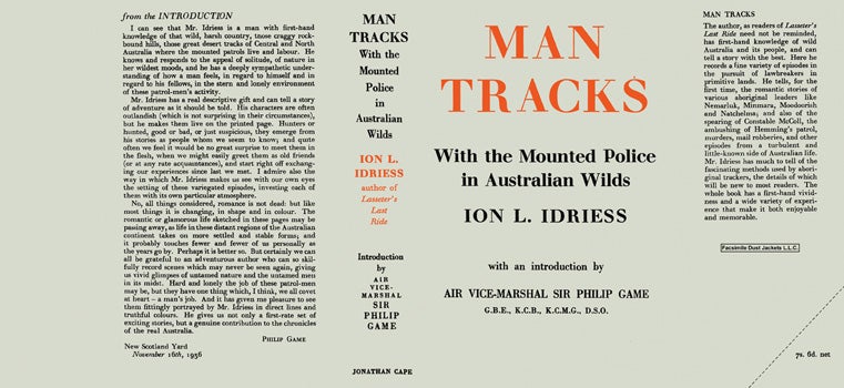 Item #30169 Man Tracks. Ion L. Idriess