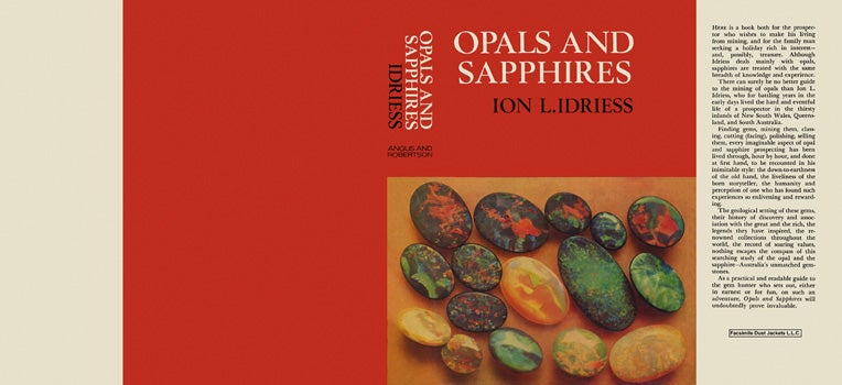 Item #30180 Opals and Sapphires. Ion L. Idriess.
