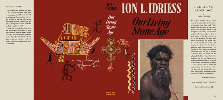 Item #30182 Our Living Stone Age. Ion L. Idriess