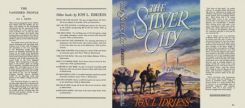 Item #30192 Silver City, The. Ion L. Idriess.
