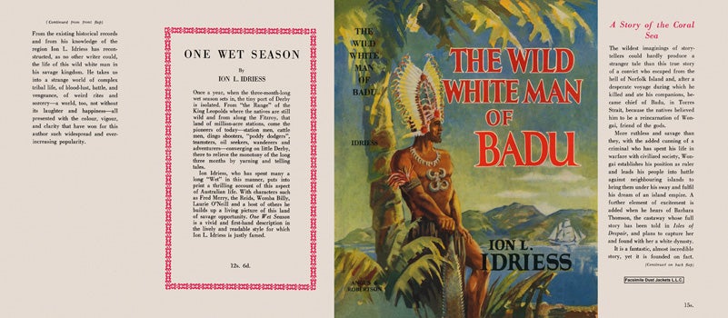 Item #30198 Wild White Man of Badu, The. Ion L. Idriess.
