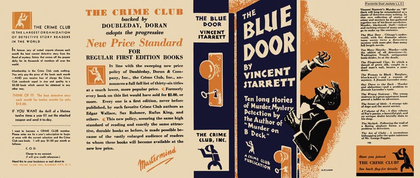 Item #3021 Blue Door, The. Vincent Starrett