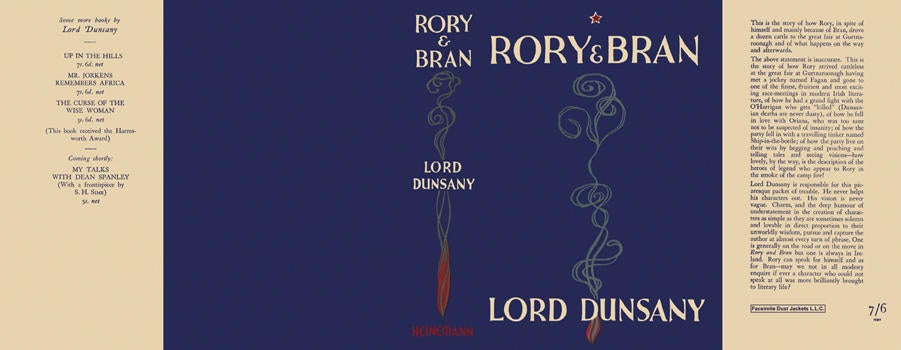 Item #30255 Rory and Bran. Lord Dunsany