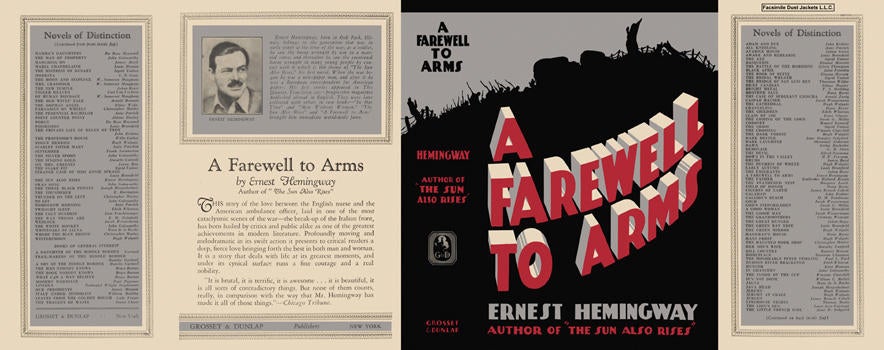 Item #30270 Farewell to Arms, A. Ernest Hemingway