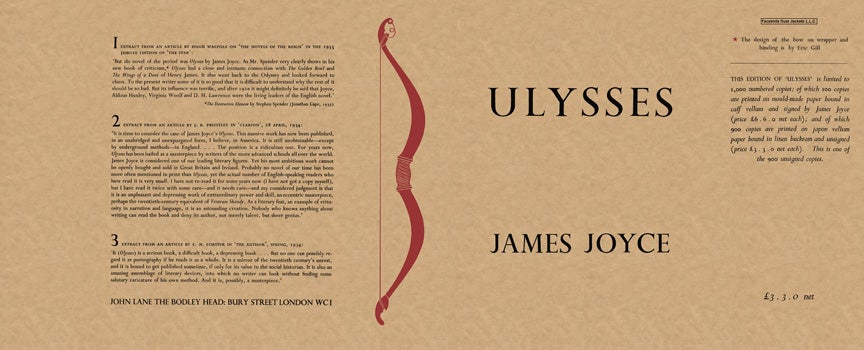Item #30273 Ulysses. James Joyce