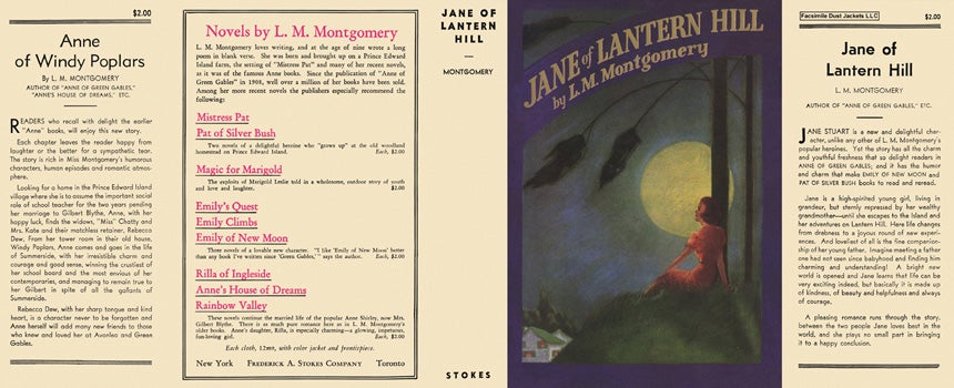 Item #30298 Jane of Lantern Hill. L. M. Montgomery