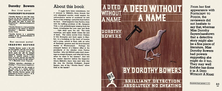 Item #303 Deed Without a Name, A. Dorothy Bowers