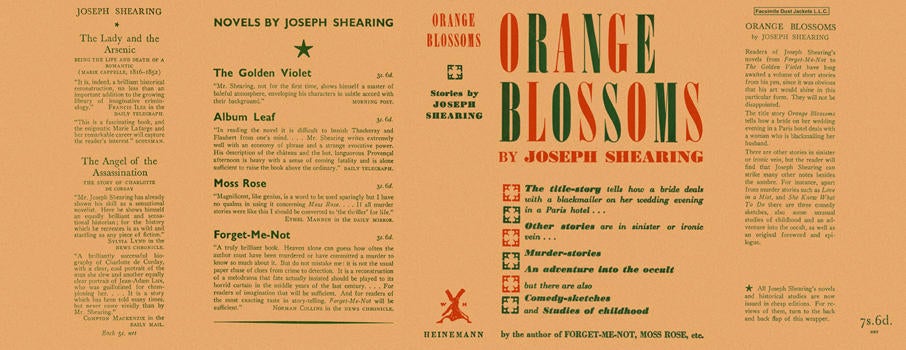 Item #30329 Orange Blossoms. Joseph Shearing