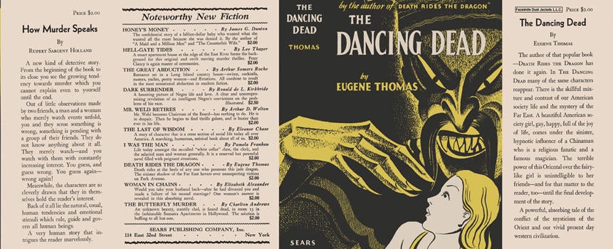 Item #30333 Dancing Dead, The. Eugene Thomas