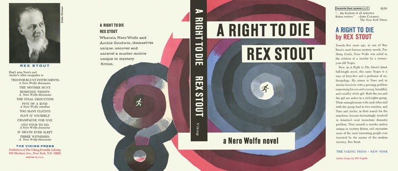 Item #3050 Right to Die, A. Rex Stout