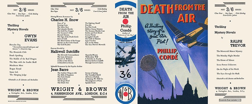 Item #30603 Death from the Air. Phillip Conde