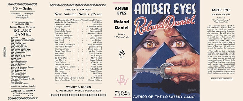 Item #30608 Amber Eyes. Roland Daniel