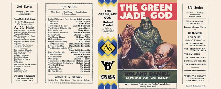 Item #30615 Green Jade God, The. Roland Daniel