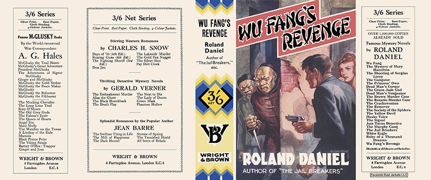 Item #30631 Wu Fang's Revenge. Roland Daniel