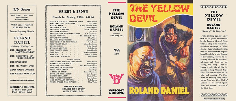 Item #30681 Yellow Devil, The. Roland Daniel.