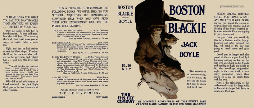 Item #307 Boston Blackie. Jack Boyle
