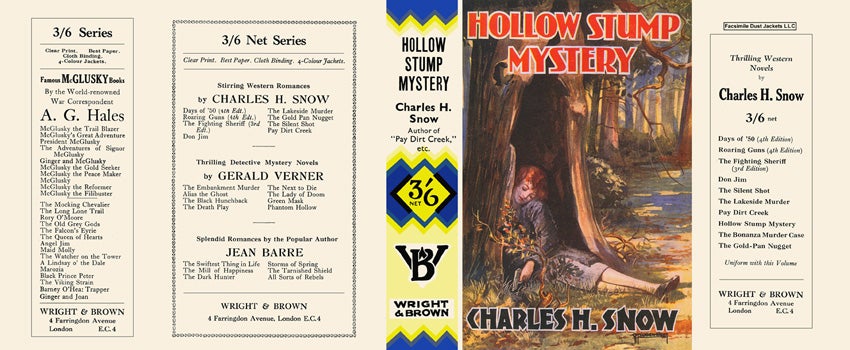 Item #30709 Hollow Stump Mystery. Charles H. Snow.