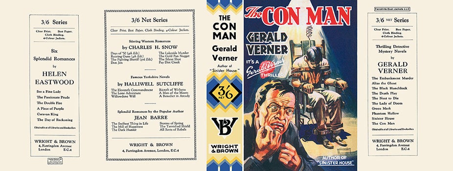 Item #30722 Con Man, The. Gerald Verner.
