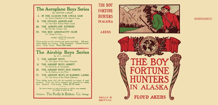 Item #30775 Boy Fortune Hunters in Alaska, The. Floyd Akers, L. Frank Baum