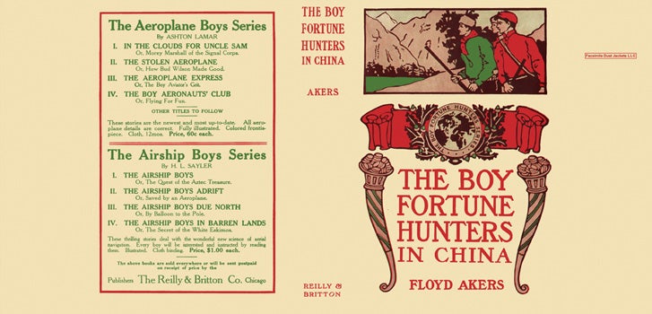Item #30776 Boy Fortune Hunters in China, The. Floyd Akers, L. Frank Baum