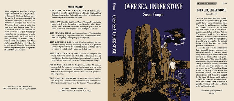 Item #30806 Over Sea, Under Stone. Susan Cooper, Margery Gill
